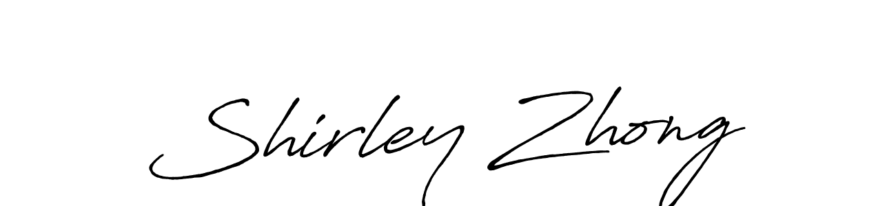 It looks lik you need a new signature style for name Shirley Zhong. Design unique handwritten (Antro_Vectra_Bolder) signature with our free signature maker in just a few clicks. Shirley Zhong signature style 7 images and pictures png