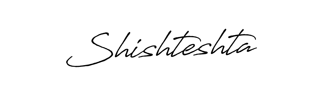 Also we have Shishteshta name is the best signature style. Create professional handwritten signature collection using Antro_Vectra_Bolder autograph style. Shishteshta signature style 7 images and pictures png