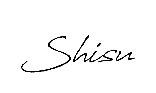 Shisu stylish signature style. Best Handwritten Sign (Antro_Vectra_Bolder) for my name. Handwritten Signature Collection Ideas for my name Shisu. Shisu signature style 7 images and pictures png