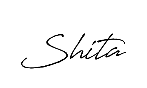 Shita stylish signature style. Best Handwritten Sign (Antro_Vectra_Bolder) for my name. Handwritten Signature Collection Ideas for my name Shita. Shita signature style 7 images and pictures png