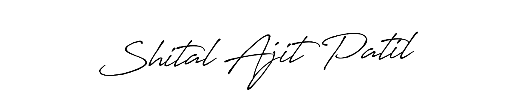 You should practise on your own different ways (Antro_Vectra_Bolder) to write your name (Shital Ajit Patil) in signature. don't let someone else do it for you. Shital Ajit Patil signature style 7 images and pictures png