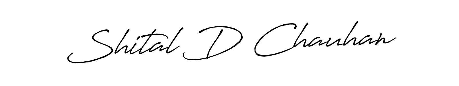 Antro_Vectra_Bolder is a professional signature style that is perfect for those who want to add a touch of class to their signature. It is also a great choice for those who want to make their signature more unique. Get Shital D Chauhan name to fancy signature for free. Shital D Chauhan signature style 7 images and pictures png