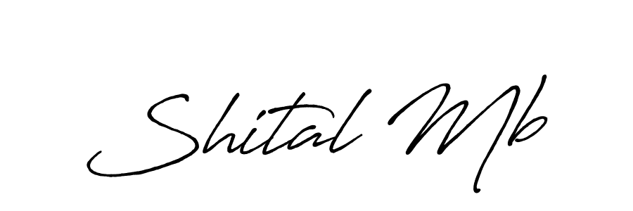 It looks lik you need a new signature style for name Shital Mb. Design unique handwritten (Antro_Vectra_Bolder) signature with our free signature maker in just a few clicks. Shital Mb signature style 7 images and pictures png