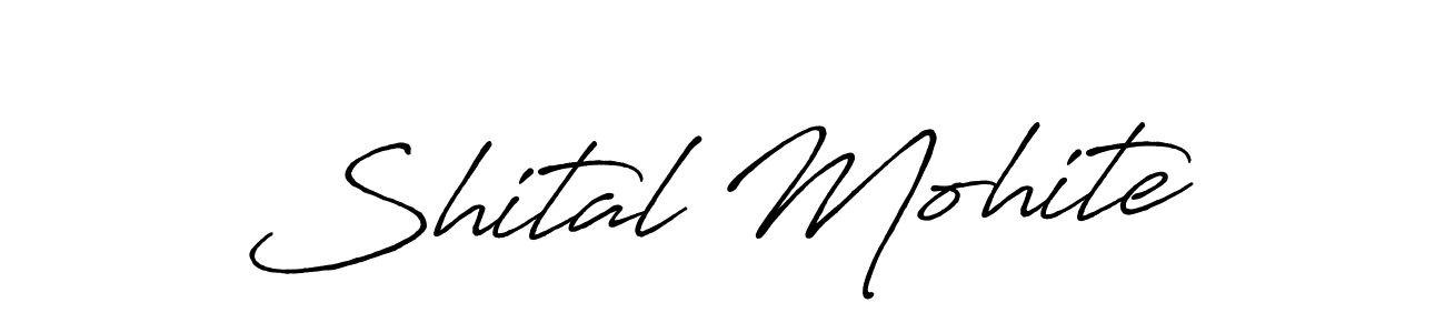 Also You can easily find your signature by using the search form. We will create Shital Mohite name handwritten signature images for you free of cost using Antro_Vectra_Bolder sign style. Shital Mohite signature style 7 images and pictures png