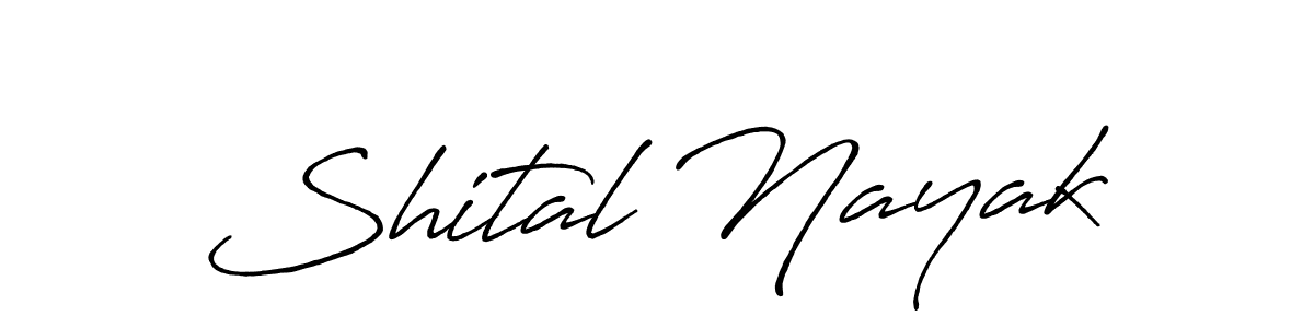 Also You can easily find your signature by using the search form. We will create Shital Nayak name handwritten signature images for you free of cost using Antro_Vectra_Bolder sign style. Shital Nayak signature style 7 images and pictures png