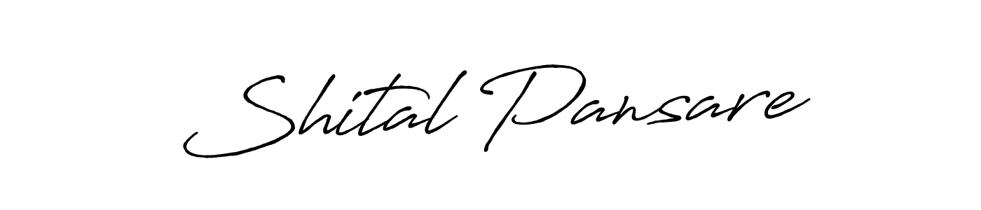 How to make Shital Pansare signature? Antro_Vectra_Bolder is a professional autograph style. Create handwritten signature for Shital Pansare name. Shital Pansare signature style 7 images and pictures png