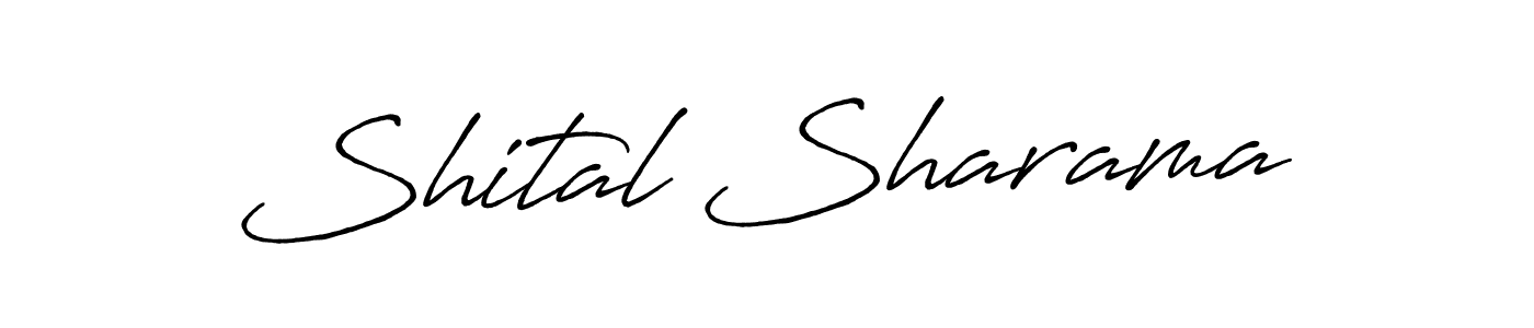 It looks lik you need a new signature style for name Shital Sharama. Design unique handwritten (Antro_Vectra_Bolder) signature with our free signature maker in just a few clicks. Shital Sharama signature style 7 images and pictures png