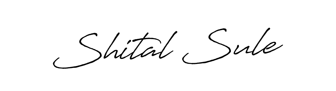 It looks lik you need a new signature style for name Shital Sule. Design unique handwritten (Antro_Vectra_Bolder) signature with our free signature maker in just a few clicks. Shital Sule signature style 7 images and pictures png