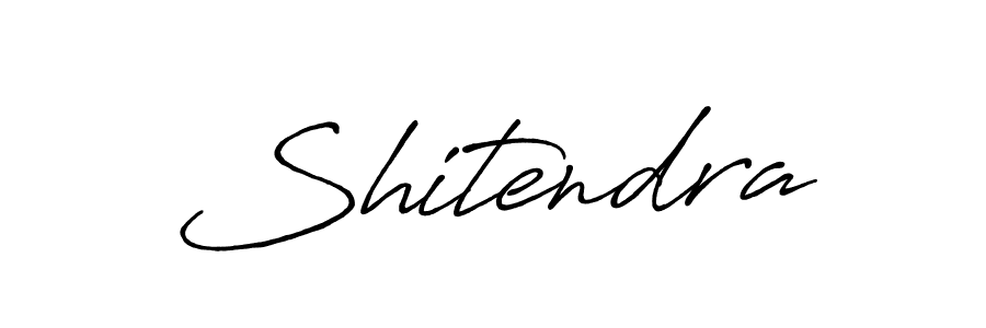 Use a signature maker to create a handwritten signature online. With this signature software, you can design (Antro_Vectra_Bolder) your own signature for name Shitendra. Shitendra signature style 7 images and pictures png