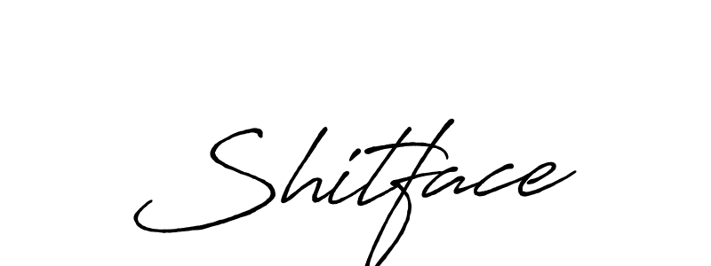 Shitface stylish signature style. Best Handwritten Sign (Antro_Vectra_Bolder) for my name. Handwritten Signature Collection Ideas for my name Shitface. Shitface signature style 7 images and pictures png