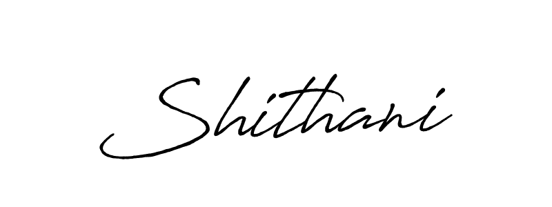 How to make Shithani signature? Antro_Vectra_Bolder is a professional autograph style. Create handwritten signature for Shithani name. Shithani signature style 7 images and pictures png