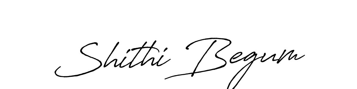 How to make Shithi Begum name signature. Use Antro_Vectra_Bolder style for creating short signs online. This is the latest handwritten sign. Shithi Begum signature style 7 images and pictures png