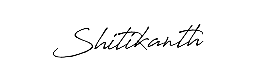 Also we have Shitikanth name is the best signature style. Create professional handwritten signature collection using Antro_Vectra_Bolder autograph style. Shitikanth signature style 7 images and pictures png