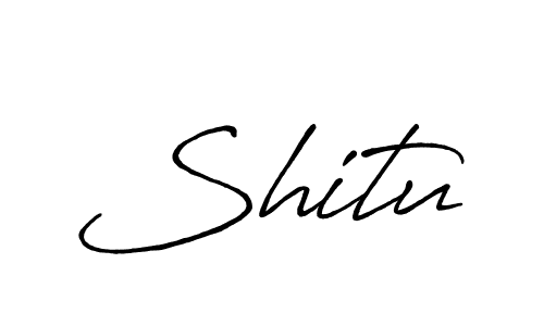 Make a beautiful signature design for name Shitu. With this signature (Antro_Vectra_Bolder) style, you can create a handwritten signature for free. Shitu signature style 7 images and pictures png