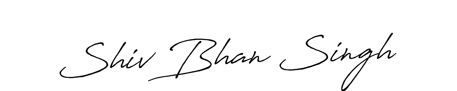 Make a short Shiv Bhan Singh signature style. Manage your documents anywhere anytime using Antro_Vectra_Bolder. Create and add eSignatures, submit forms, share and send files easily. Shiv Bhan Singh signature style 7 images and pictures png