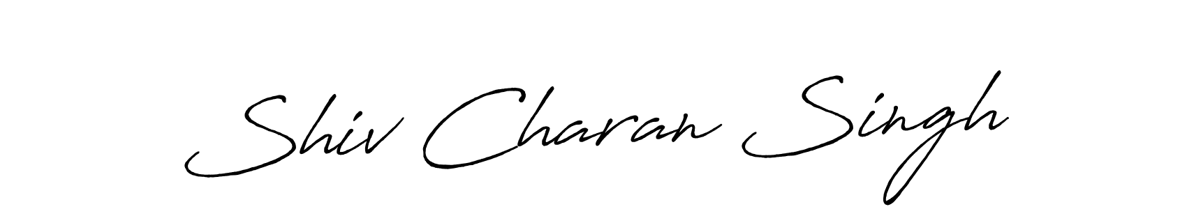 Also we have Shiv Charan Singh name is the best signature style. Create professional handwritten signature collection using Antro_Vectra_Bolder autograph style. Shiv Charan Singh signature style 7 images and pictures png