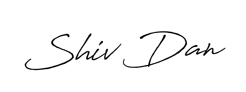 Once you've used our free online signature maker to create your best signature Antro_Vectra_Bolder style, it's time to enjoy all of the benefits that Shiv Dan name signing documents. Shiv Dan signature style 7 images and pictures png