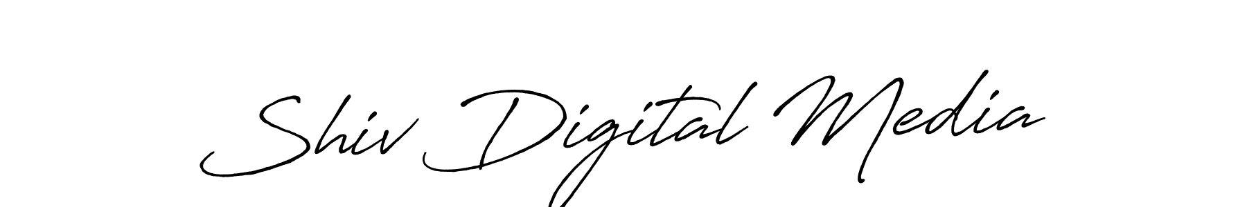 Make a short Shiv Digital Media signature style. Manage your documents anywhere anytime using Antro_Vectra_Bolder. Create and add eSignatures, submit forms, share and send files easily. Shiv Digital Media signature style 7 images and pictures png