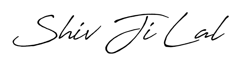 Build your personal autograph collection for name Shiv Ji Lal with Antro_Vectra_Bolder design. Browse, select, and save your favorites. Shiv Ji Lal signature style 7 images and pictures png