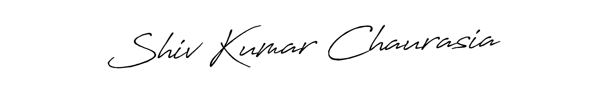 Also You can easily find your signature by using the search form. We will create Shiv Kumar Chaurasia name handwritten signature images for you free of cost using Antro_Vectra_Bolder sign style. Shiv Kumar Chaurasia signature style 7 images and pictures png