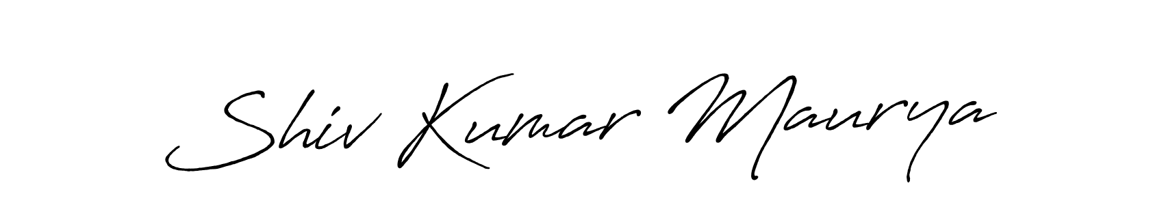 It looks lik you need a new signature style for name Shiv Kumar Maurya. Design unique handwritten (Antro_Vectra_Bolder) signature with our free signature maker in just a few clicks. Shiv Kumar Maurya signature style 7 images and pictures png