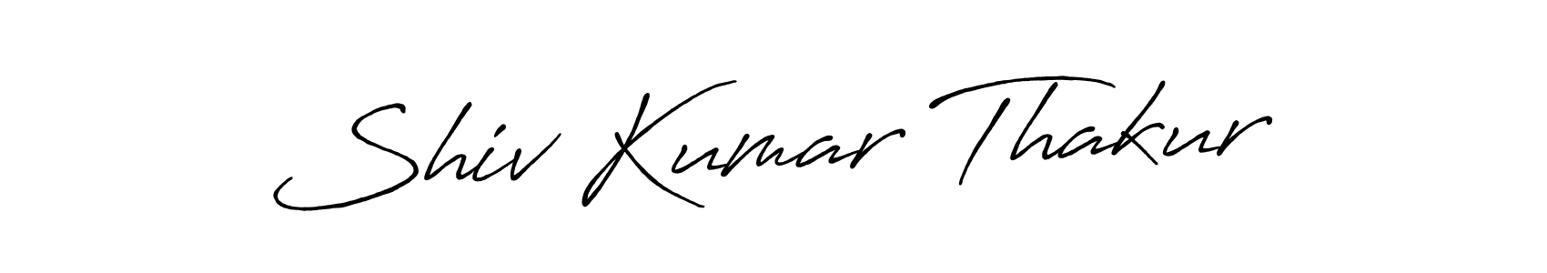 Shiv Kumar Thakur stylish signature style. Best Handwritten Sign (Antro_Vectra_Bolder) for my name. Handwritten Signature Collection Ideas for my name Shiv Kumar Thakur. Shiv Kumar Thakur signature style 7 images and pictures png