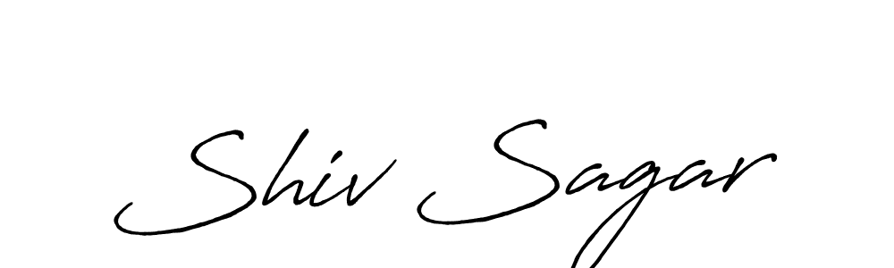 Also we have Shiv Sagar name is the best signature style. Create professional handwritten signature collection using Antro_Vectra_Bolder autograph style. Shiv Sagar signature style 7 images and pictures png