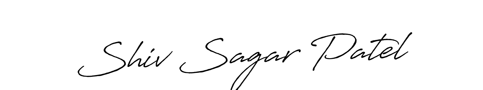 Also we have Shiv Sagar Patel name is the best signature style. Create professional handwritten signature collection using Antro_Vectra_Bolder autograph style. Shiv Sagar Patel signature style 7 images and pictures png
