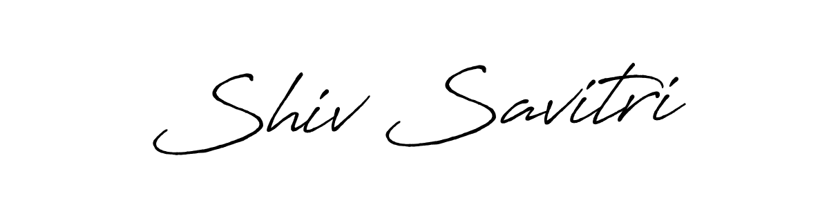 You should practise on your own different ways (Antro_Vectra_Bolder) to write your name (Shiv Savitri) in signature. don't let someone else do it for you. Shiv Savitri signature style 7 images and pictures png