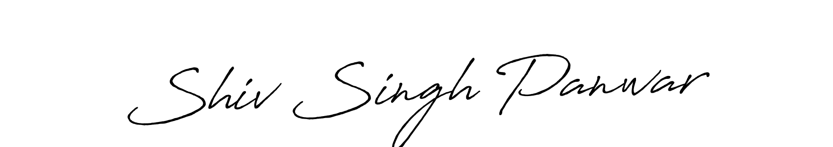 How to make Shiv Singh Panwar signature? Antro_Vectra_Bolder is a professional autograph style. Create handwritten signature for Shiv Singh Panwar name. Shiv Singh Panwar signature style 7 images and pictures png