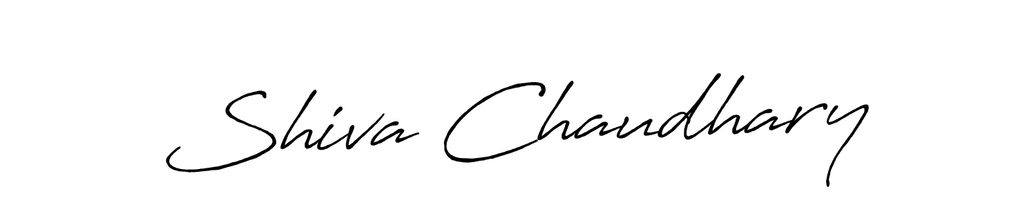 Make a beautiful signature design for name Shiva Chaudhary. Use this online signature maker to create a handwritten signature for free. Shiva Chaudhary signature style 7 images and pictures png