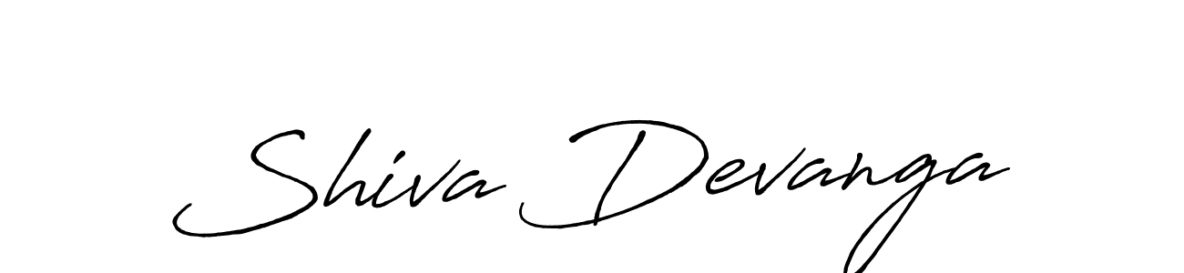 Also You can easily find your signature by using the search form. We will create Shiva Devanga name handwritten signature images for you free of cost using Antro_Vectra_Bolder sign style. Shiva Devanga signature style 7 images and pictures png