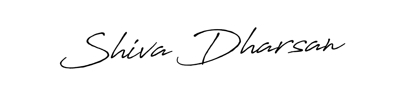 Shiva Dharsan stylish signature style. Best Handwritten Sign (Antro_Vectra_Bolder) for my name. Handwritten Signature Collection Ideas for my name Shiva Dharsan. Shiva Dharsan signature style 7 images and pictures png