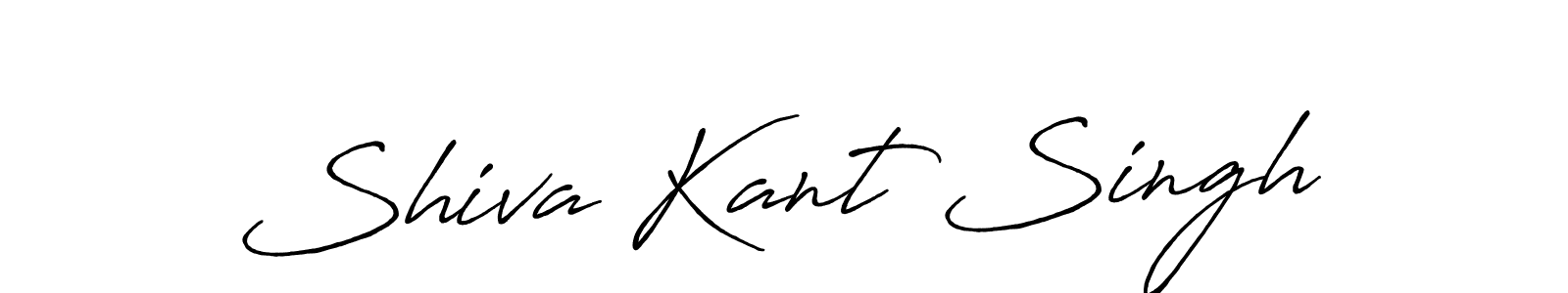 Also we have Shiva Kant Singh name is the best signature style. Create professional handwritten signature collection using Antro_Vectra_Bolder autograph style. Shiva Kant Singh signature style 7 images and pictures png