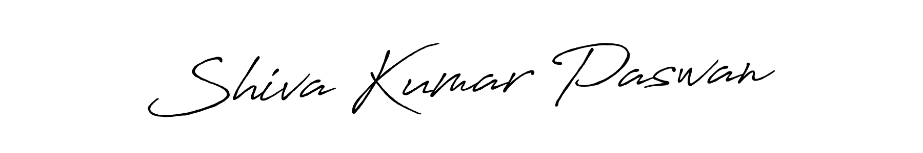 Antro_Vectra_Bolder is a professional signature style that is perfect for those who want to add a touch of class to their signature. It is also a great choice for those who want to make their signature more unique. Get Shiva Kumar Paswan name to fancy signature for free. Shiva Kumar Paswan signature style 7 images and pictures png