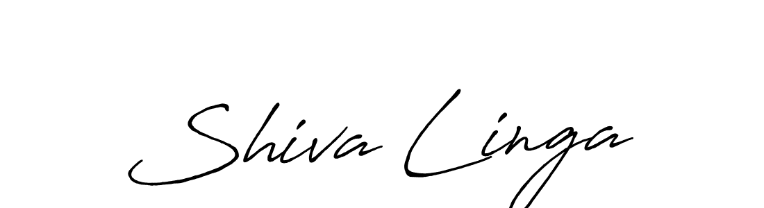 Also we have Shiva Linga name is the best signature style. Create professional handwritten signature collection using Antro_Vectra_Bolder autograph style. Shiva Linga signature style 7 images and pictures png