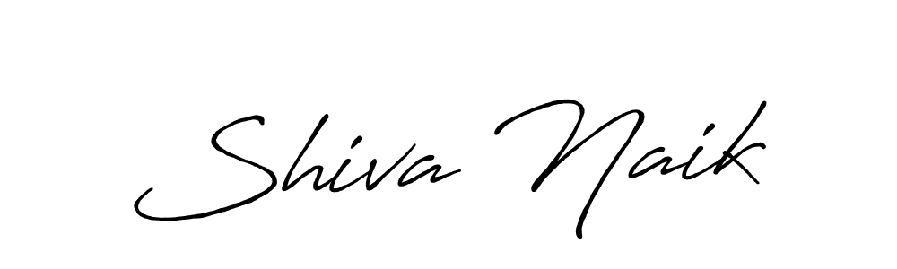 Use a signature maker to create a handwritten signature online. With this signature software, you can design (Antro_Vectra_Bolder) your own signature for name Shiva Naik. Shiva Naik signature style 7 images and pictures png