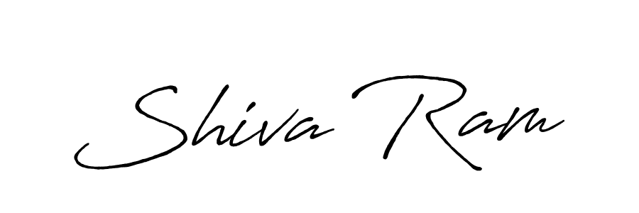 How to make Shiva Ram signature? Antro_Vectra_Bolder is a professional autograph style. Create handwritten signature for Shiva Ram name. Shiva Ram signature style 7 images and pictures png