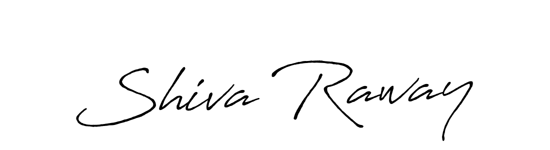 Create a beautiful signature design for name Shiva Raway. With this signature (Antro_Vectra_Bolder) fonts, you can make a handwritten signature for free. Shiva Raway signature style 7 images and pictures png