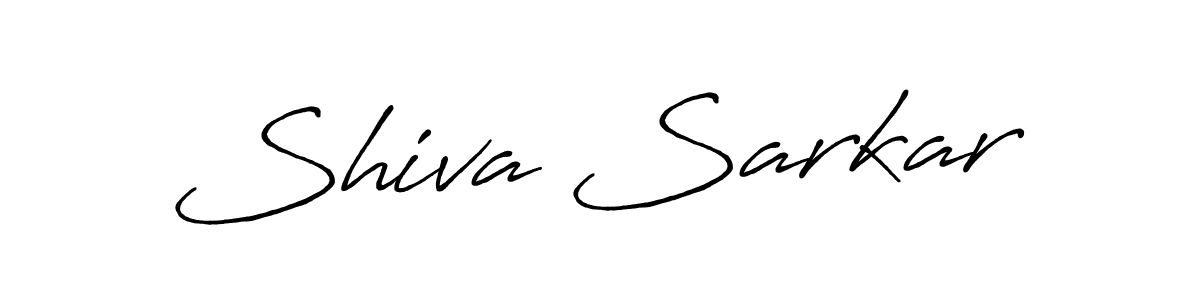 Use a signature maker to create a handwritten signature online. With this signature software, you can design (Antro_Vectra_Bolder) your own signature for name Shiva Sarkar. Shiva Sarkar signature style 7 images and pictures png