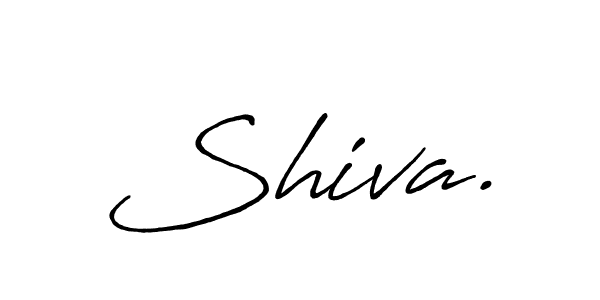 Create a beautiful signature design for name Shiva.. With this signature (Antro_Vectra_Bolder) fonts, you can make a handwritten signature for free. Shiva. signature style 7 images and pictures png