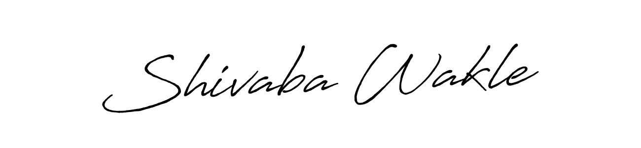 Make a beautiful signature design for name Shivaba Wakle. Use this online signature maker to create a handwritten signature for free. Shivaba Wakle signature style 7 images and pictures png