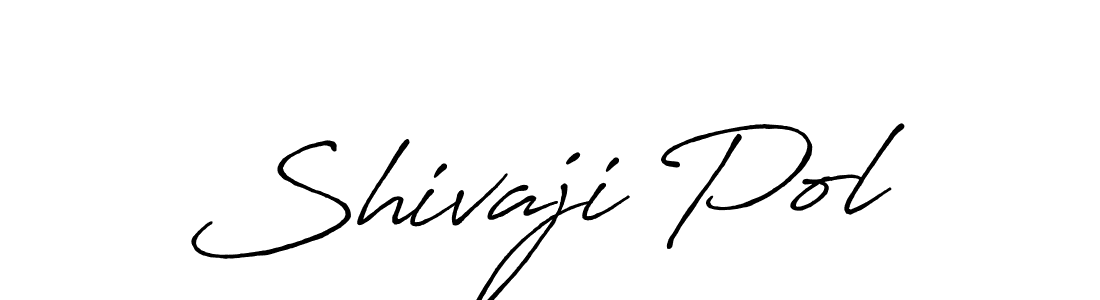 Similarly Antro_Vectra_Bolder is the best handwritten signature design. Signature creator online .You can use it as an online autograph creator for name Shivaji Pol. Shivaji Pol signature style 7 images and pictures png