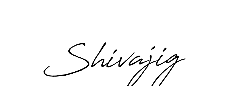 How to make Shivajig signature? Antro_Vectra_Bolder is a professional autograph style. Create handwritten signature for Shivajig name. Shivajig signature style 7 images and pictures png