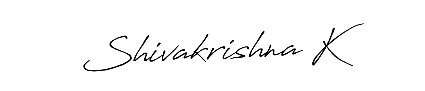 Also You can easily find your signature by using the search form. We will create Shivakrishna K name handwritten signature images for you free of cost using Antro_Vectra_Bolder sign style. Shivakrishna K signature style 7 images and pictures png