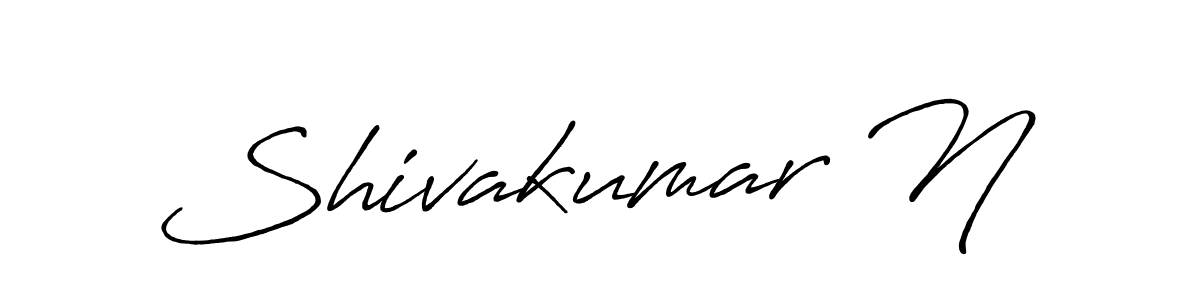 This is the best signature style for the Shivakumar N name. Also you like these signature font (Antro_Vectra_Bolder). Mix name signature. Shivakumar N signature style 7 images and pictures png