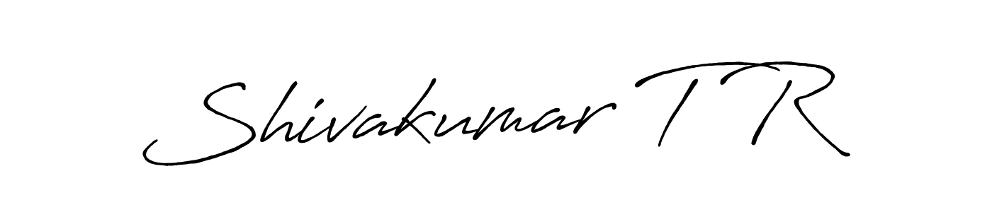 Also You can easily find your signature by using the search form. We will create Shivakumar T R name handwritten signature images for you free of cost using Antro_Vectra_Bolder sign style. Shivakumar T R signature style 7 images and pictures png