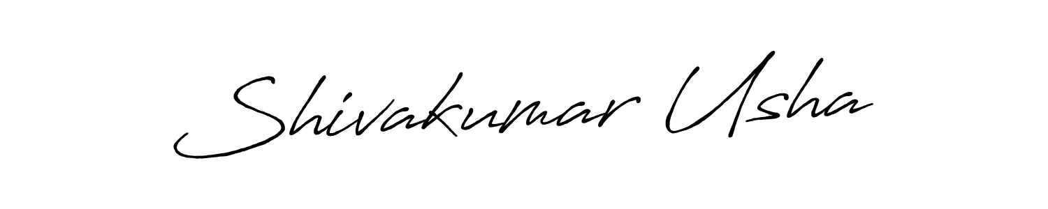 Make a short Shivakumar Usha signature style. Manage your documents anywhere anytime using Antro_Vectra_Bolder. Create and add eSignatures, submit forms, share and send files easily. Shivakumar Usha signature style 7 images and pictures png
