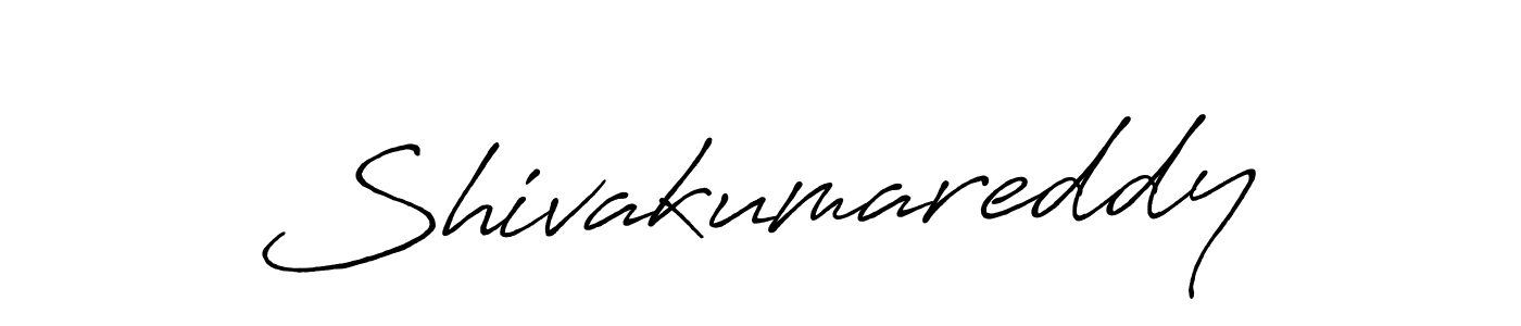Make a beautiful signature design for name Shivakumareddy. With this signature (Antro_Vectra_Bolder) style, you can create a handwritten signature for free. Shivakumareddy signature style 7 images and pictures png