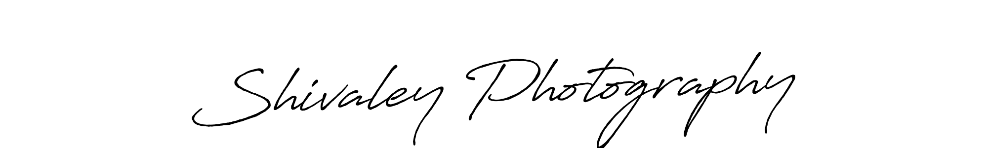 Make a beautiful signature design for name Shivaley Photography. With this signature (Antro_Vectra_Bolder) style, you can create a handwritten signature for free. Shivaley Photography signature style 7 images and pictures png
